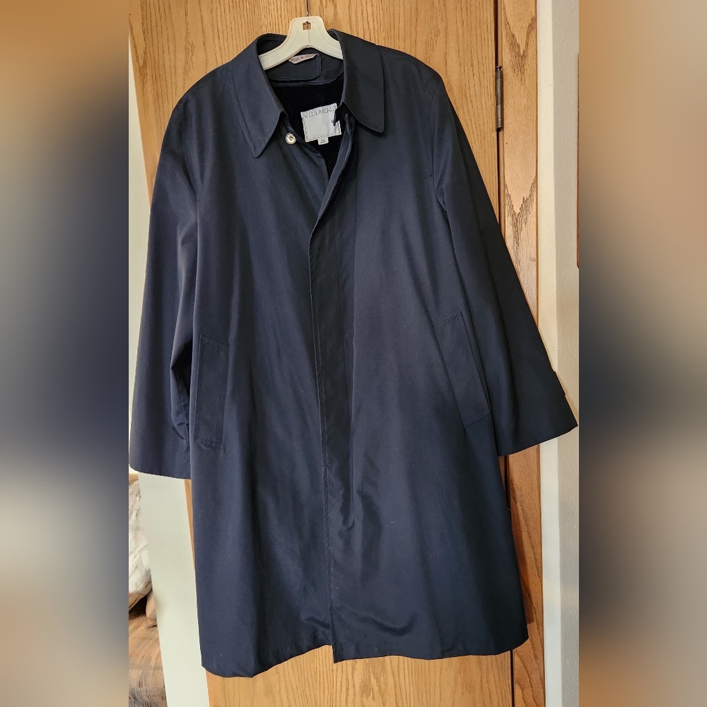 Men's Size 44R Black Woodmere Coat